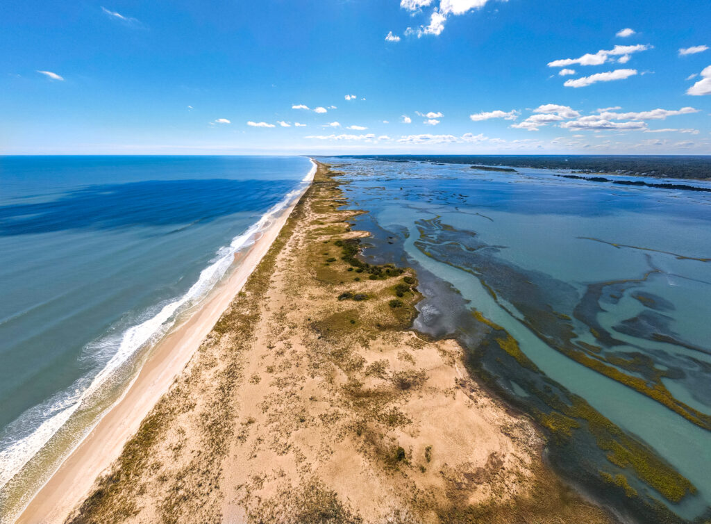 Masonboro Island aerial